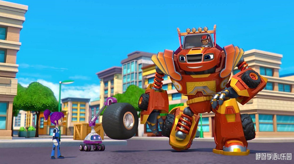 旋风战车队 blaze and the monster machines 中文版第四季全20集国语