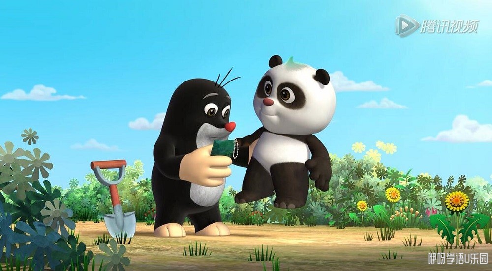 熊猫和小鼹鼠小短片图片